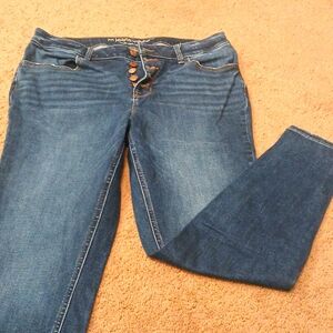 Maurice's high rise curvy skinny jeans 16W
